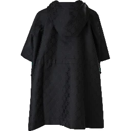 معطف من النايلون بنقشة جاكار جي جي