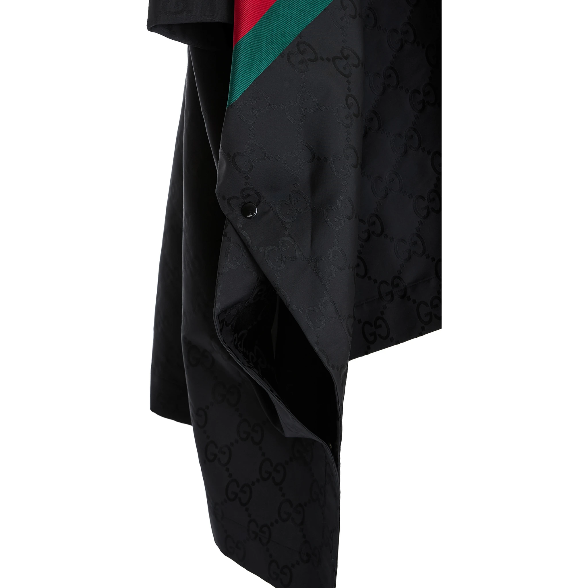 معطف من النايلون بنقشة جاكار جي جي