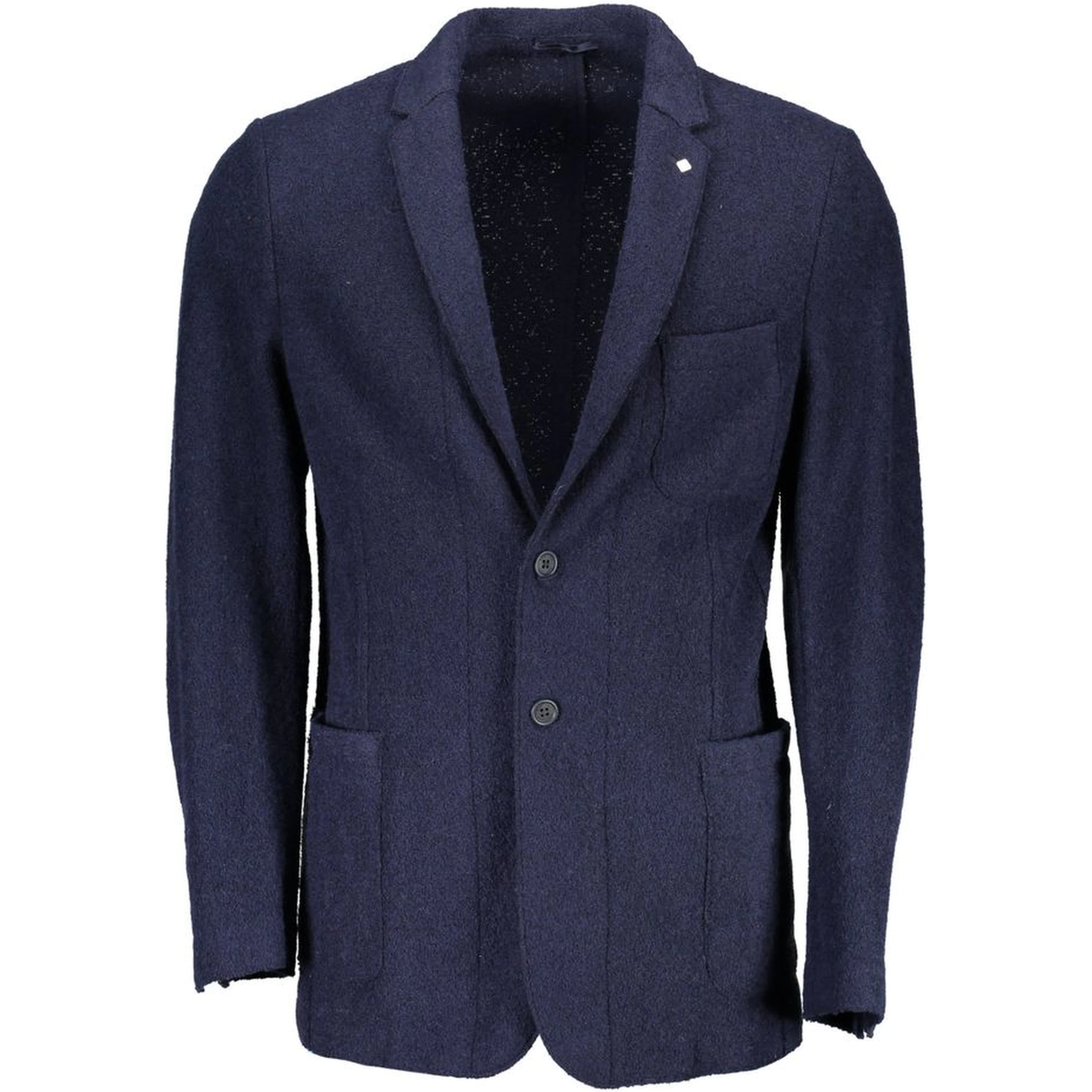 Blue Wool Jackets & Coat