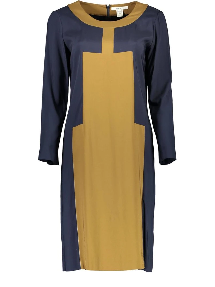 Blue Elastane Dress