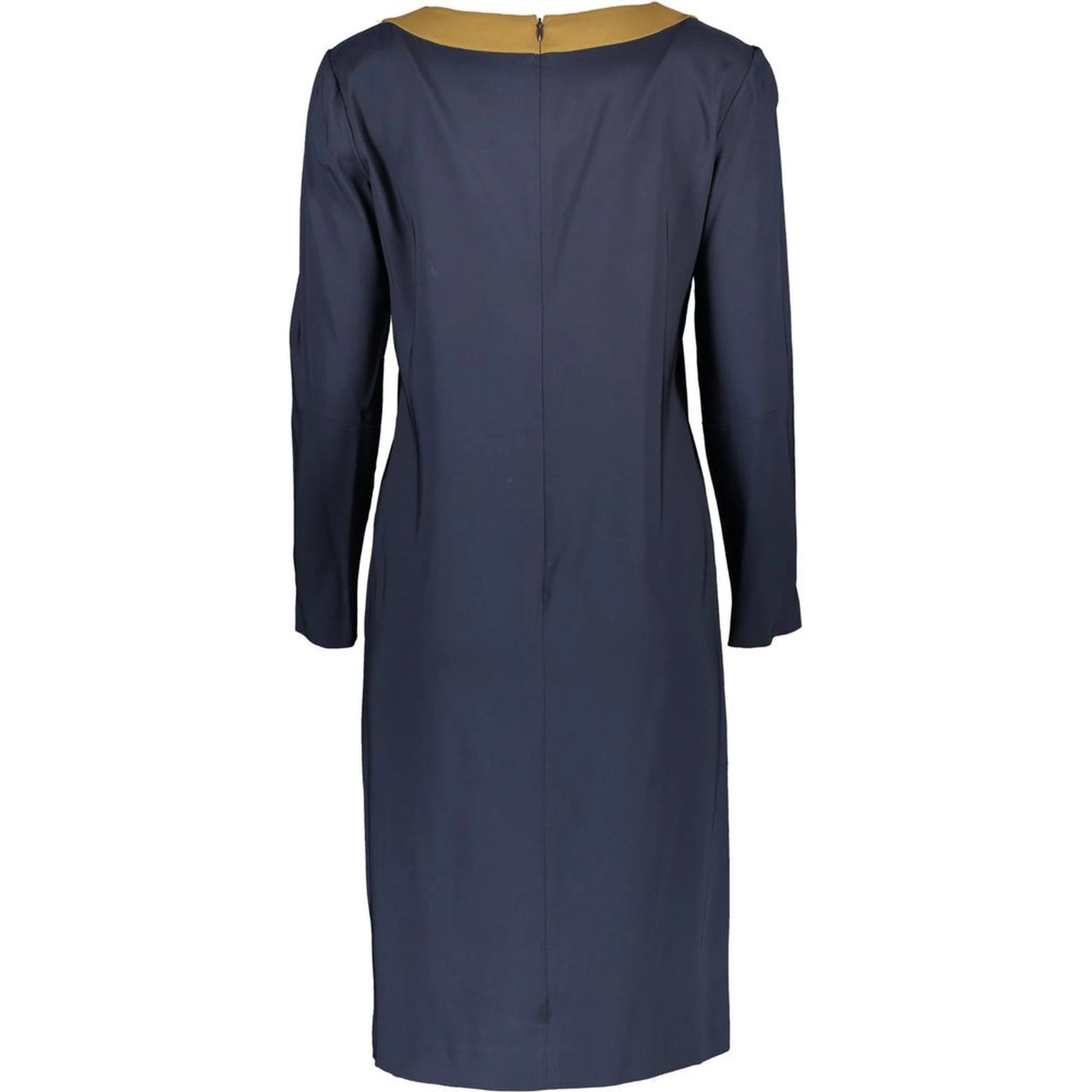 Blue Elastane Dress
