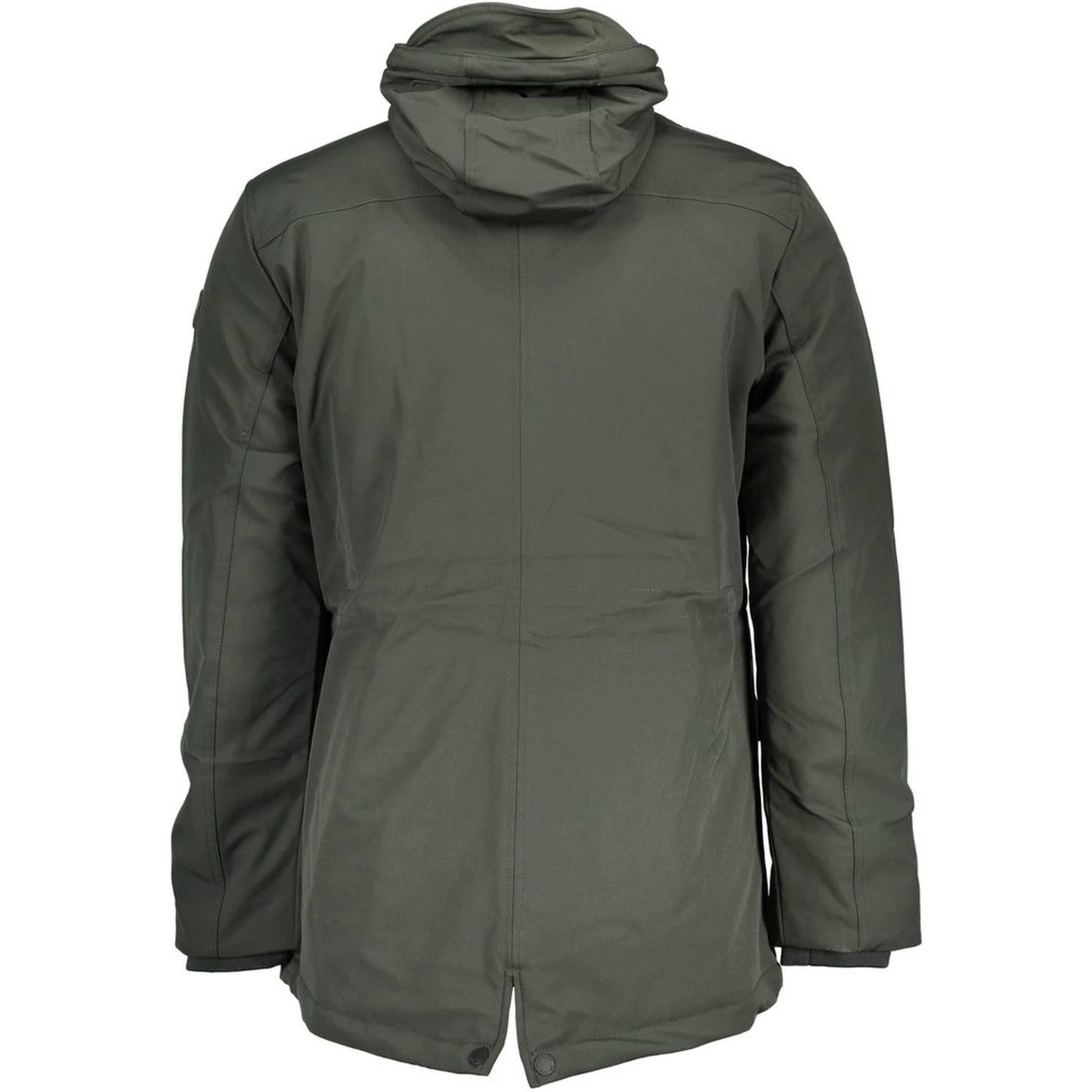 Green Polyester Jackets & Coat