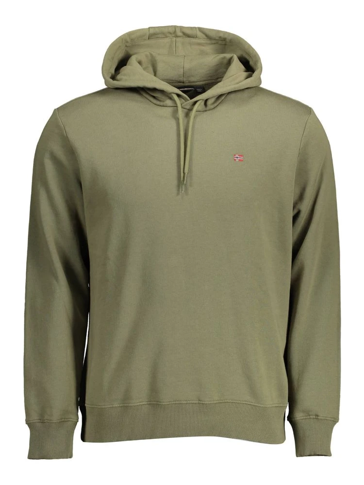 Green Cotton Sweatshirt