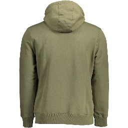 Green Cotton Sweatshirt