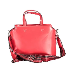 Red Polyethylene Handbag