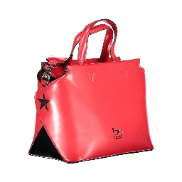Red Polyethylene Handbag