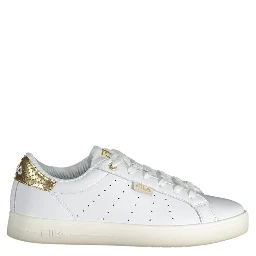 White Polyester Sneaker