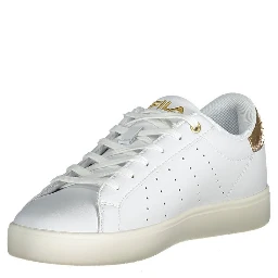 White Polyester Sneaker