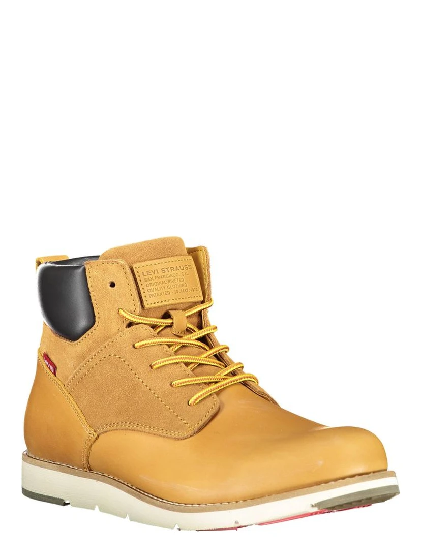 Beige Polyester Ankle