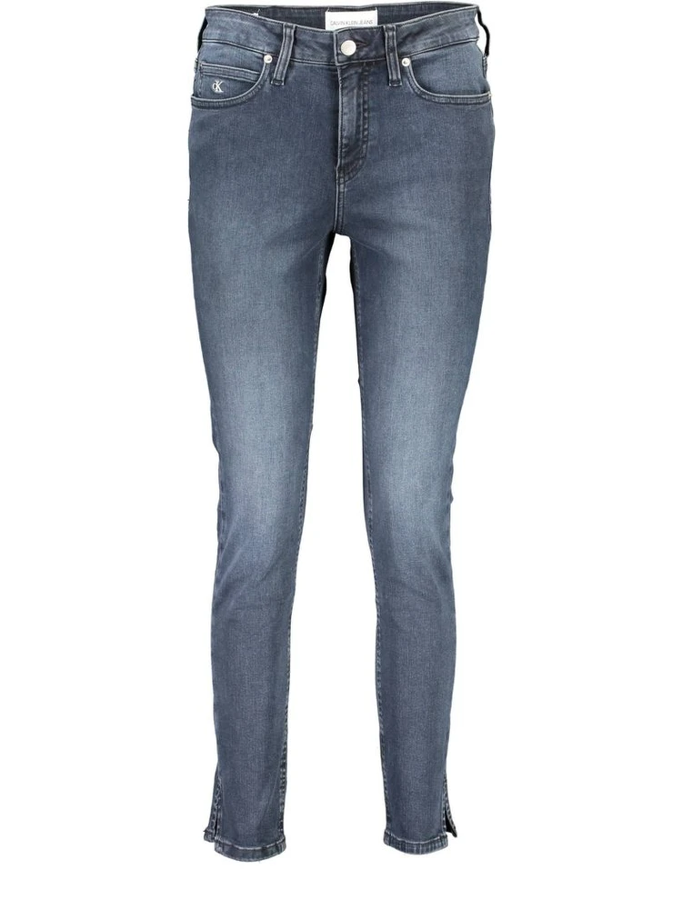 Blue Cotton Jeans Denim