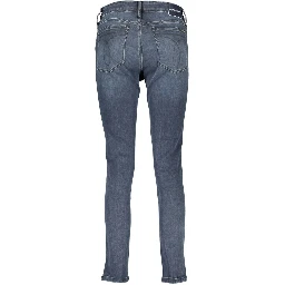 Blue Cotton Jeans Denim