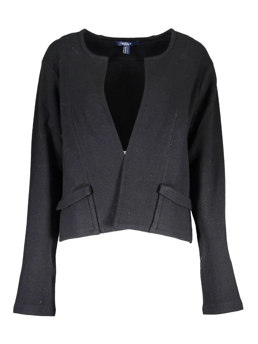 Black Cotton Sweater