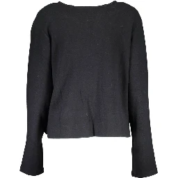 Black Cotton Sweater