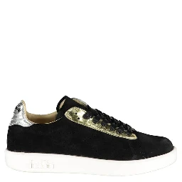 Black Fabric Sneaker