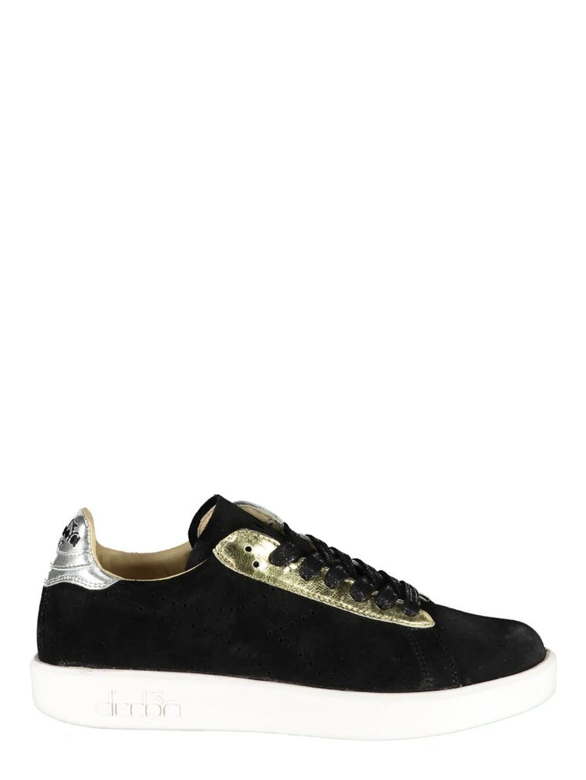 Black Fabric Sneaker