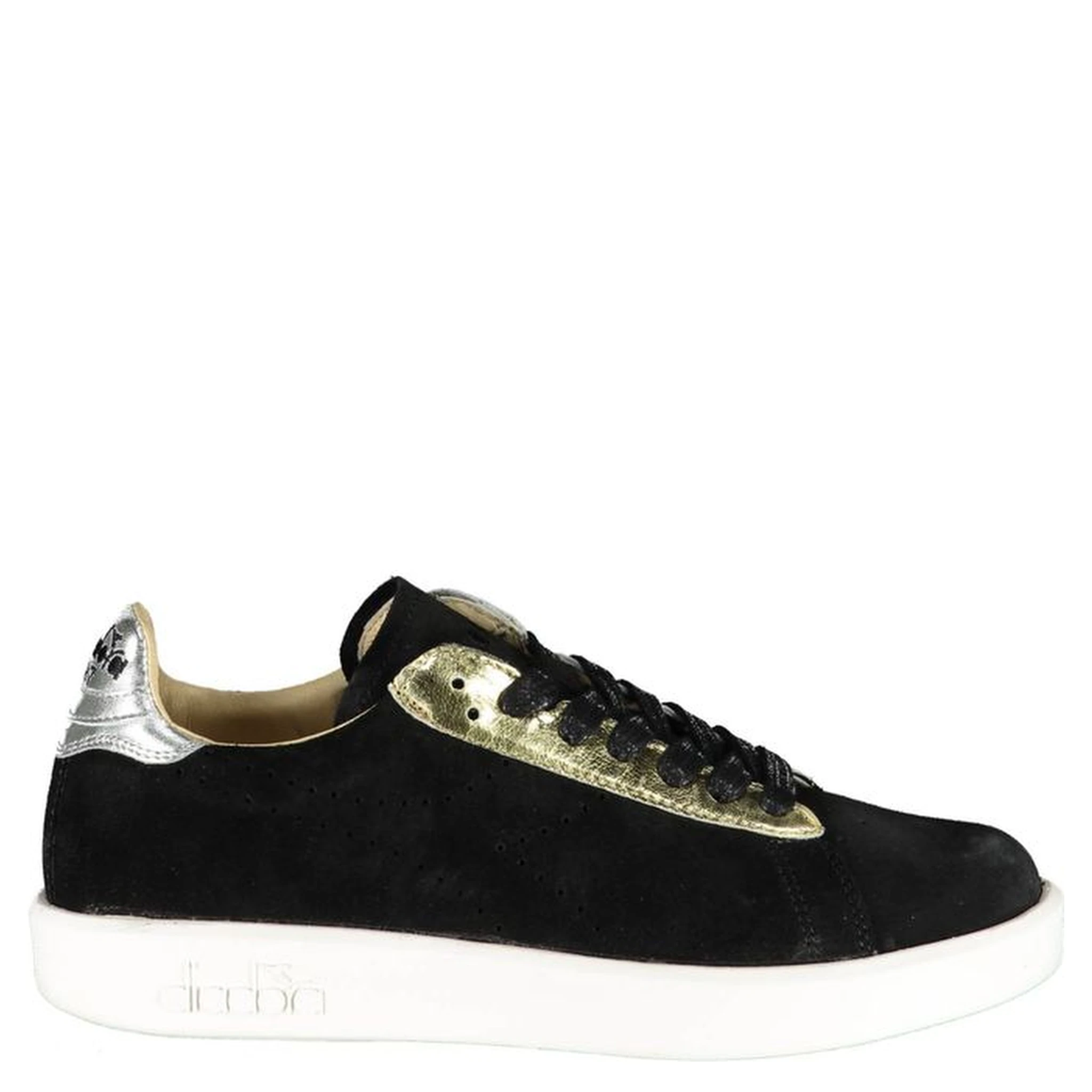 Black Fabric Sneaker