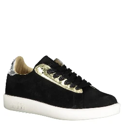 Black Fabric Sneaker