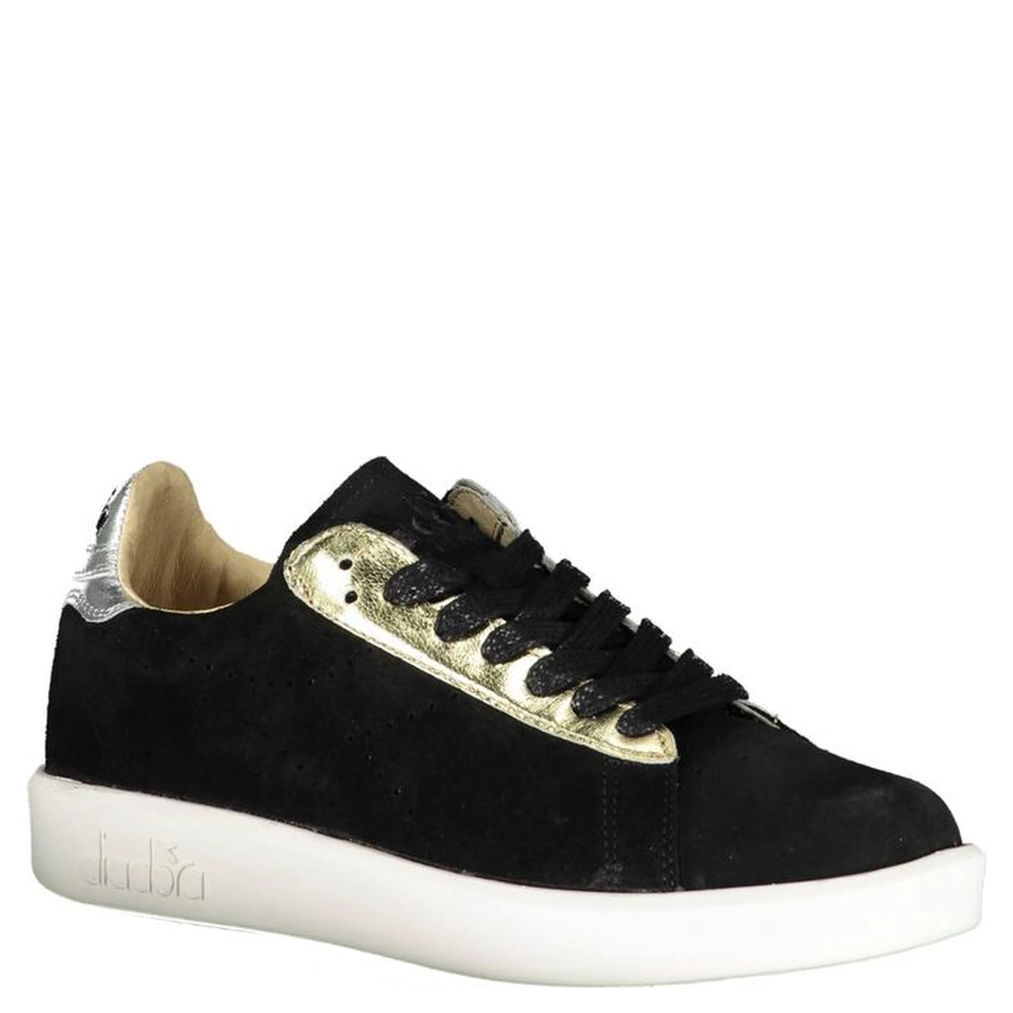 Black Fabric Sneaker