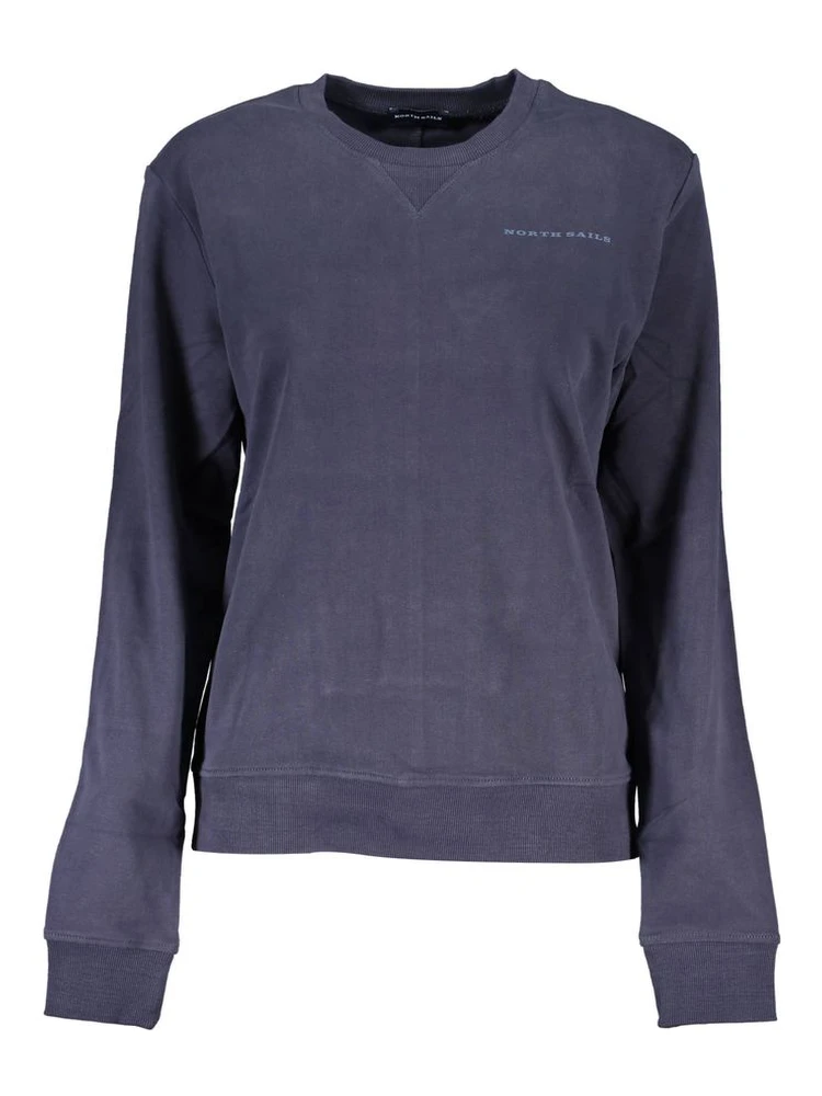 Blue Cotton Sweatshirt
