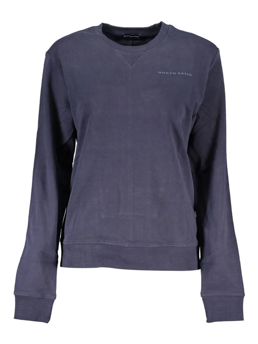 Blue Cotton Sweatshirt