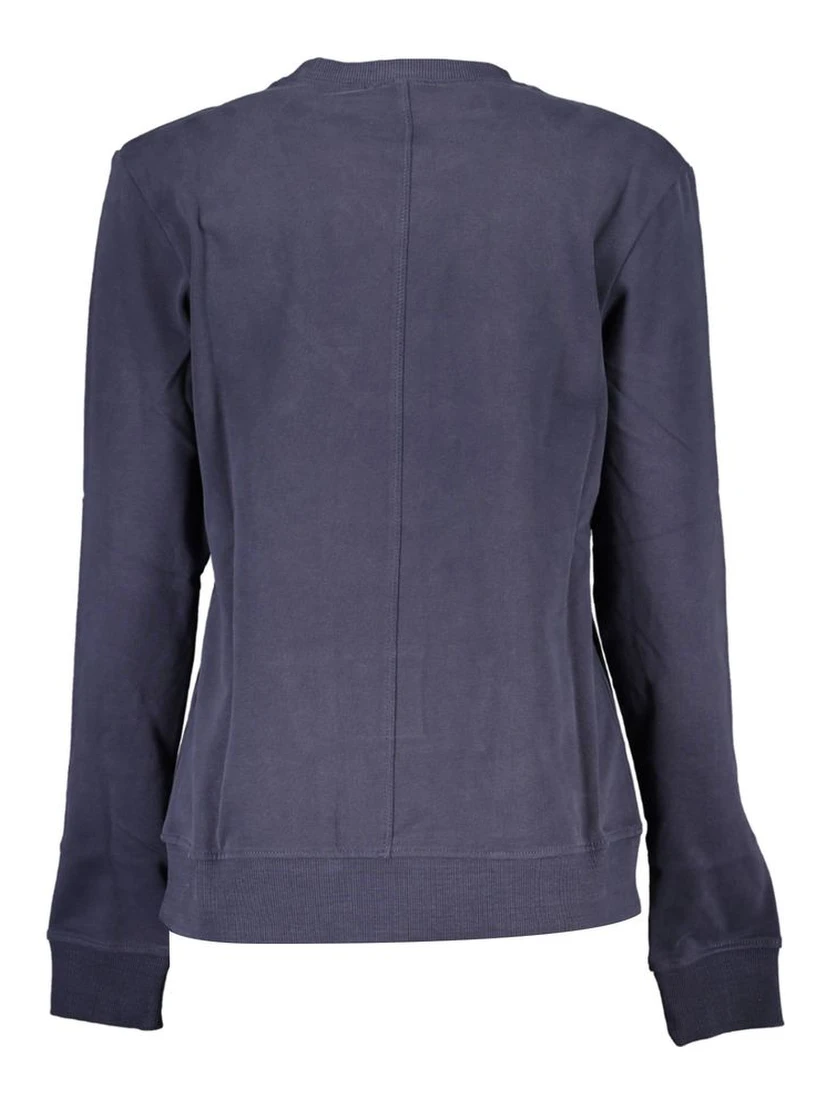 Blue Cotton Sweatshirt