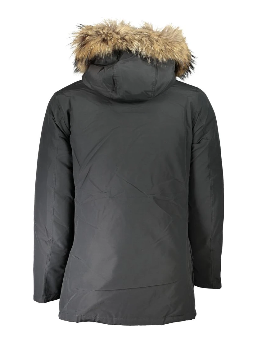 Gray Cotton Jackets & Coat