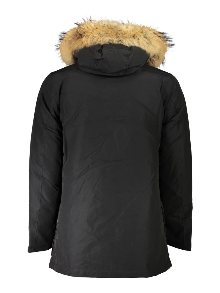 Black Cotton Jackets & Coat alternative