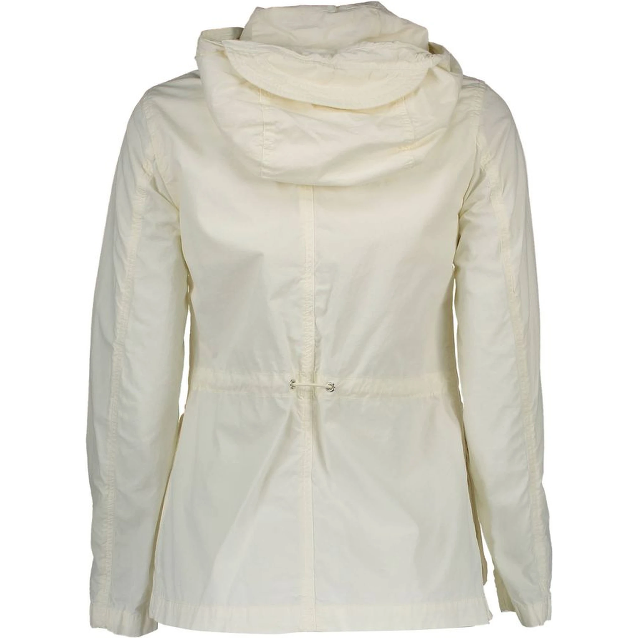 White Cotton Jackets & Coat