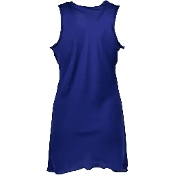 Blue Polyester T-Shirt