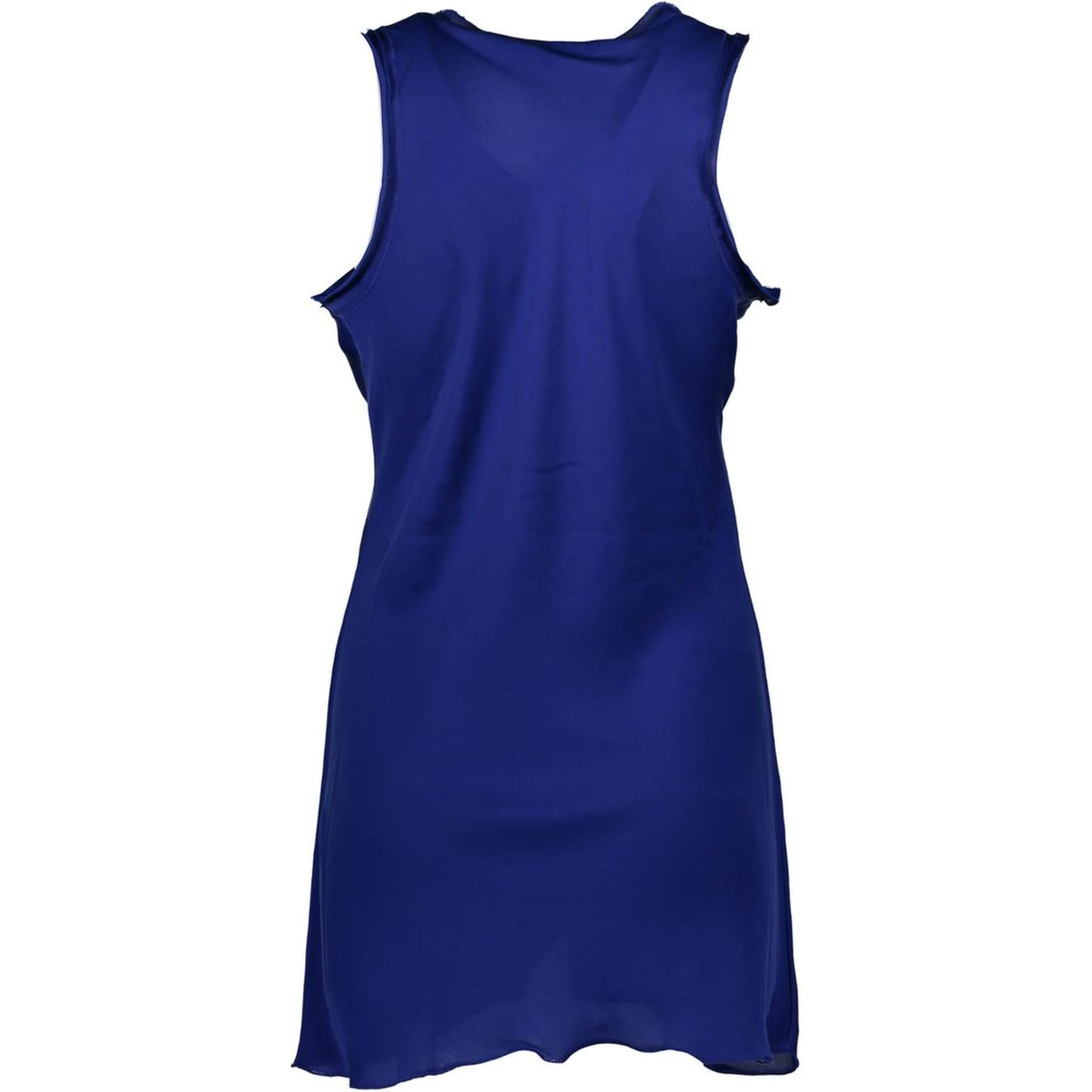 Blue Polyester T-Shirt