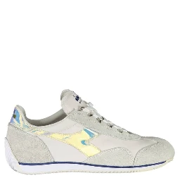 White Fabric Sneaker