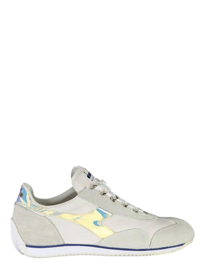 White Fabric Sneaker