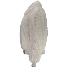 Gray Polyester Jackets & Coat