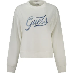 White Cotton Sweatshirt