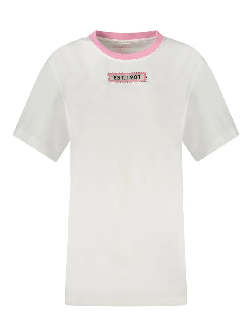 White Cotton T-Shirt