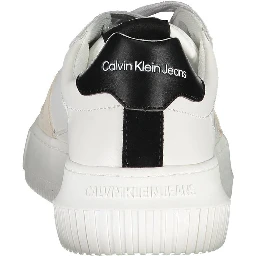 White Polyester Sneaker