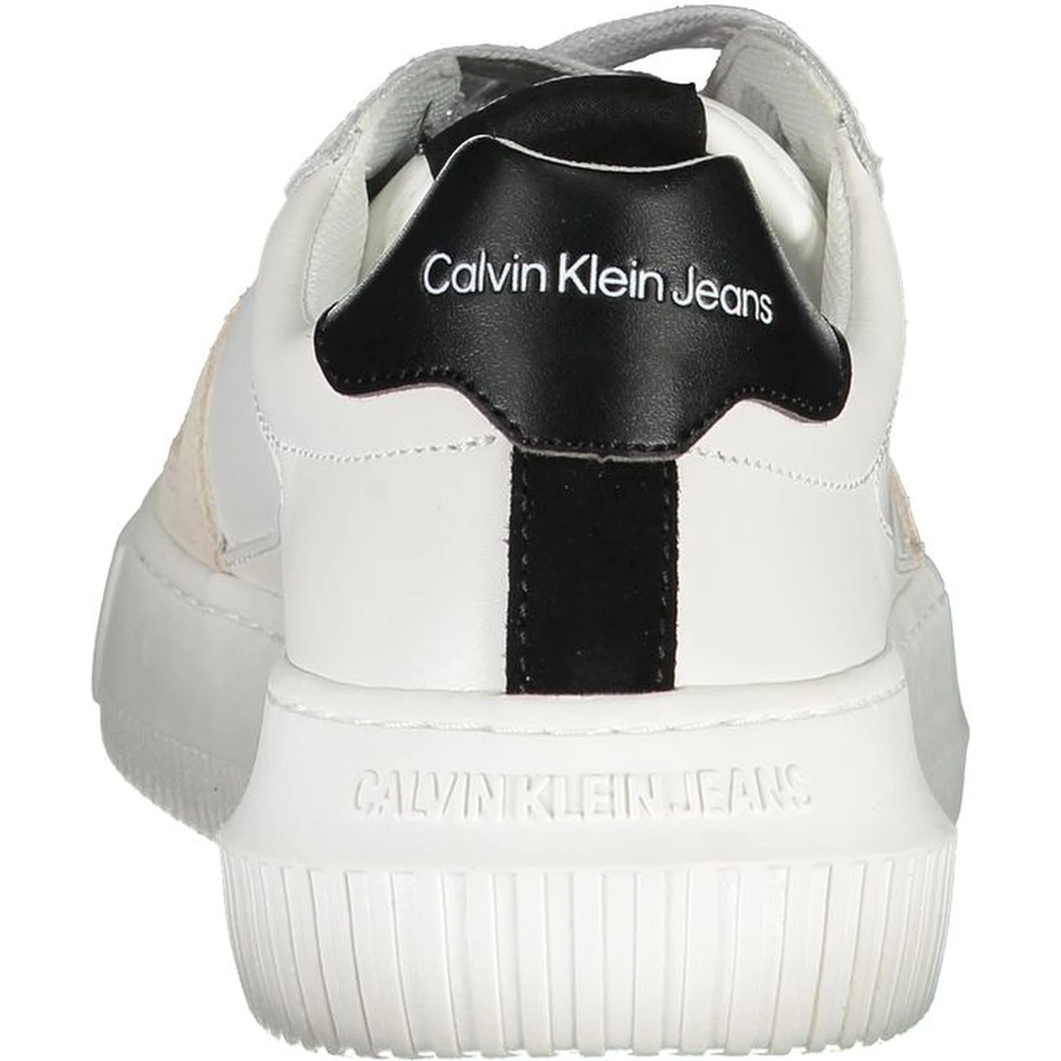 White Polyester Sneaker
