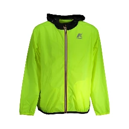 Yellow Polyamide Men Jacket