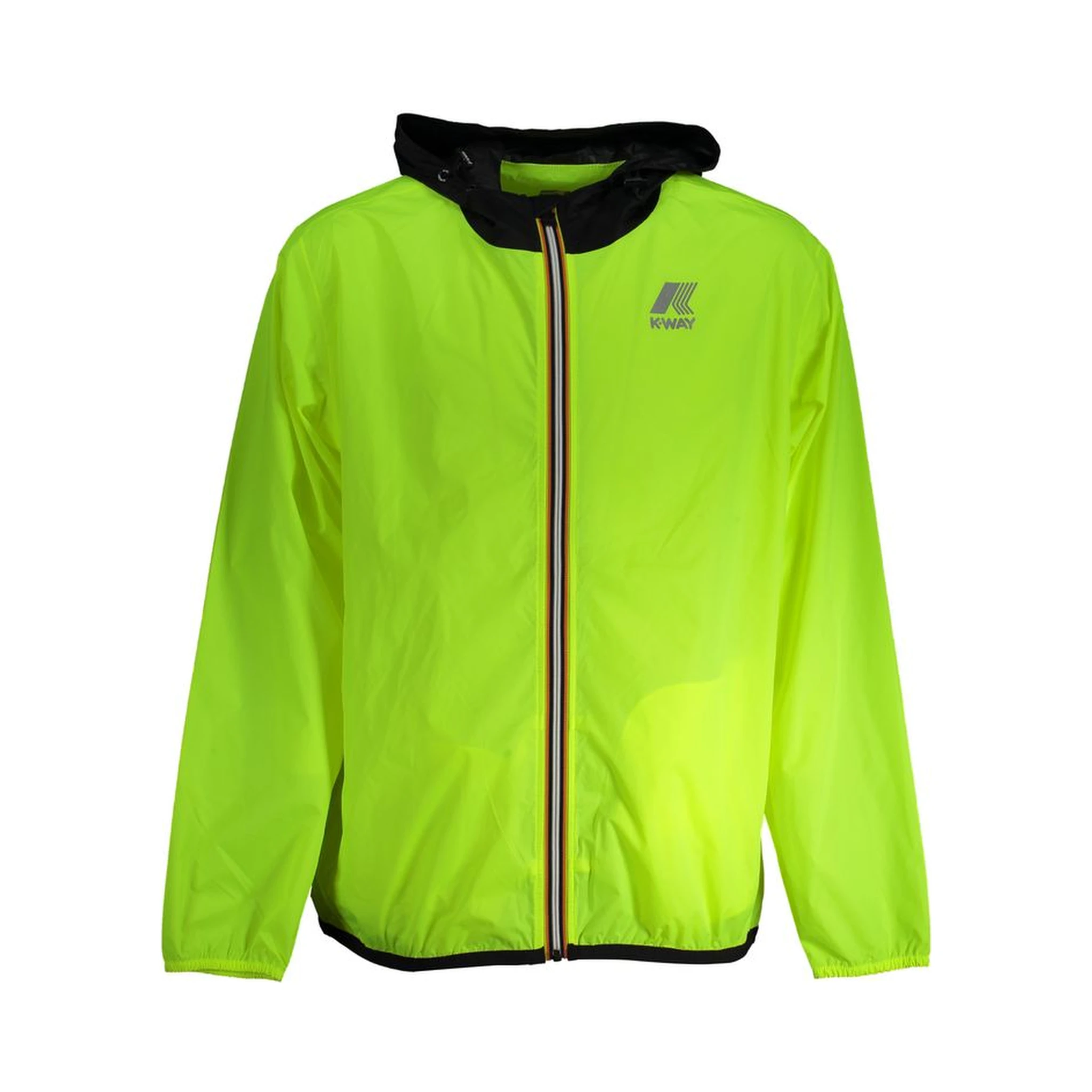 Yellow Polyamide Men Jacket