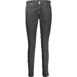 Black Cotton Women Jeans
