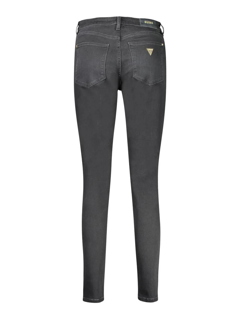 Black Cotton Women Jeans