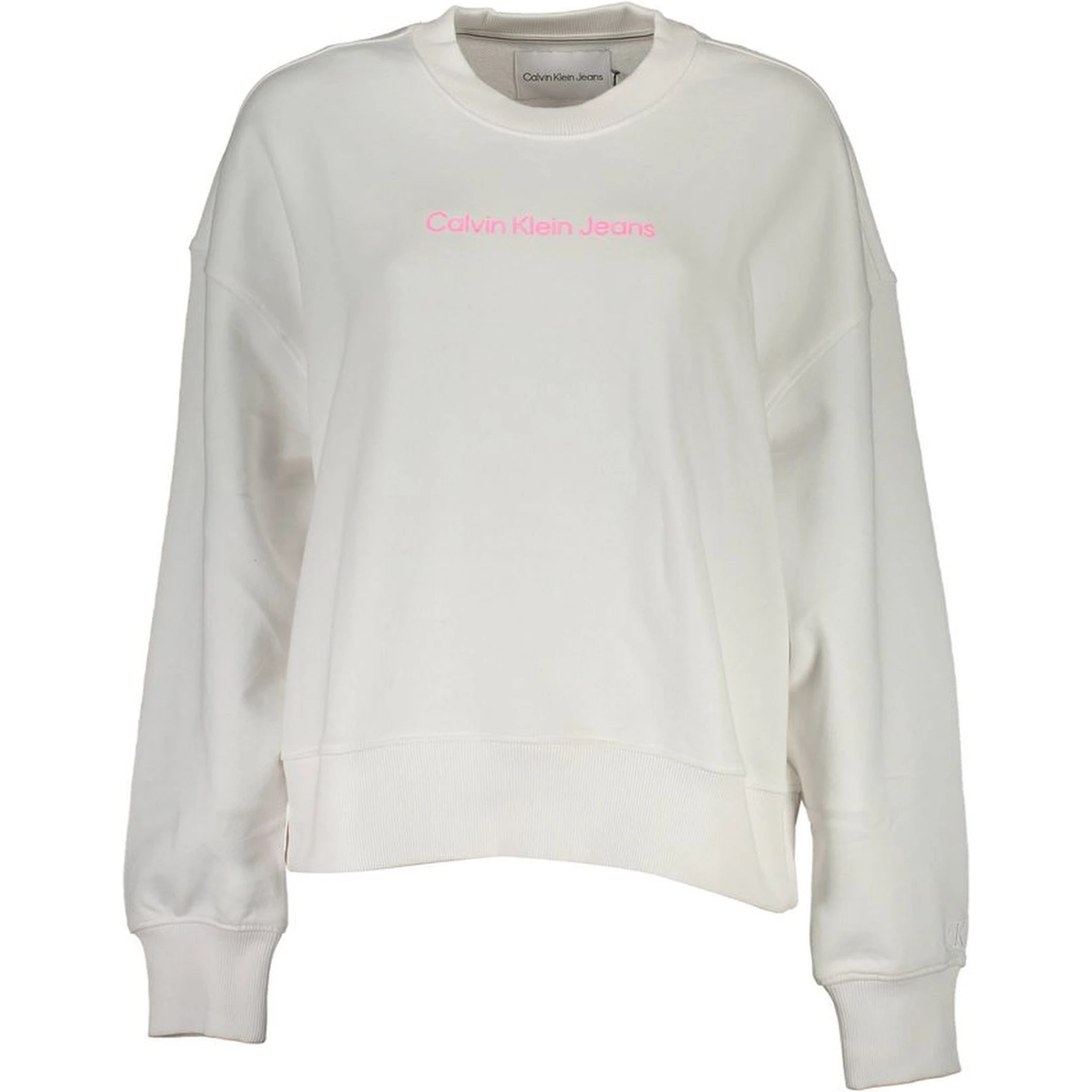 White Cotton Women Sweater