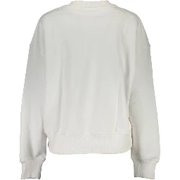 White Cotton Women Sweater