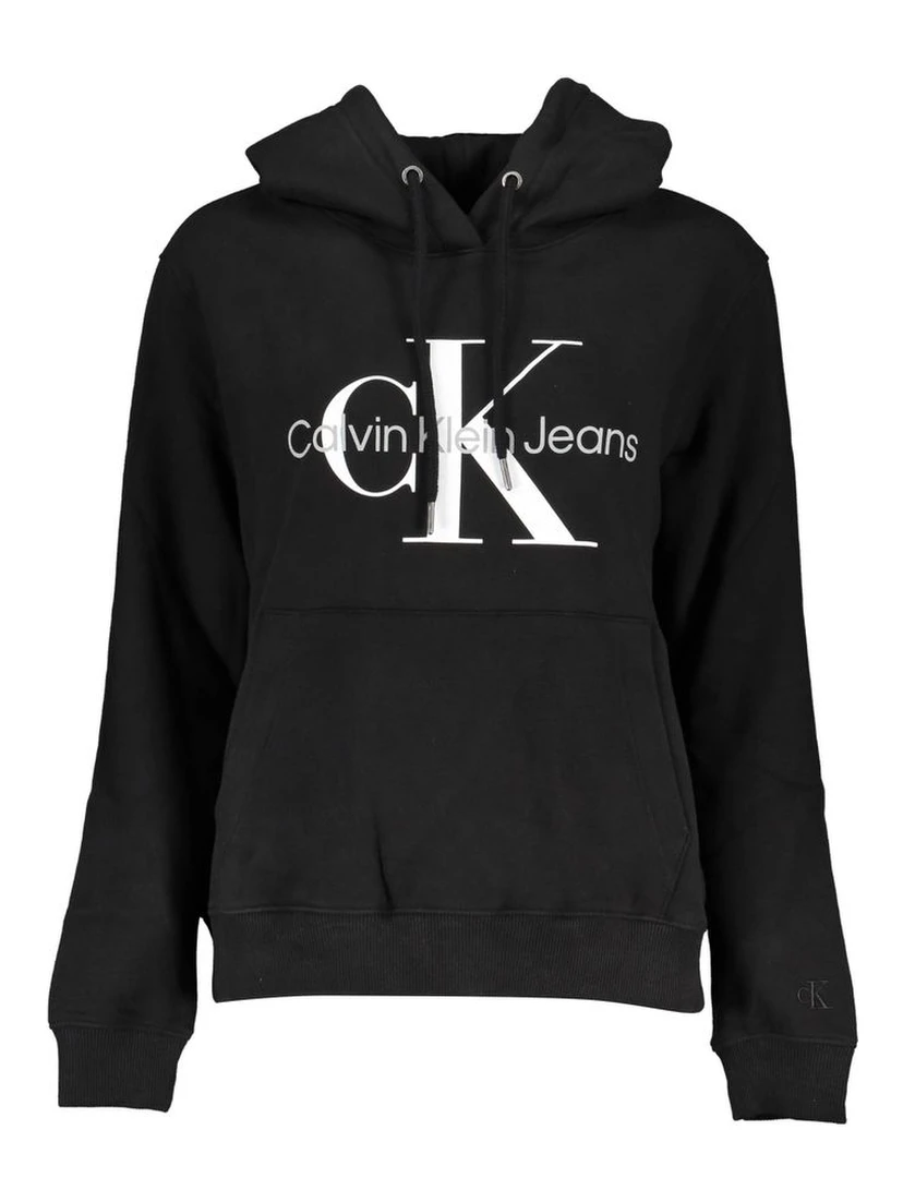 Black Cotton Women's Sweater
