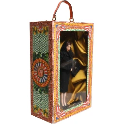 Black Dress Ceramic Porcelain Fashion Leather Sicily Dolls