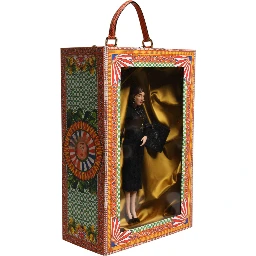 Black Dress Ceramic Porcelain Fashion Leather Sicily Dolls