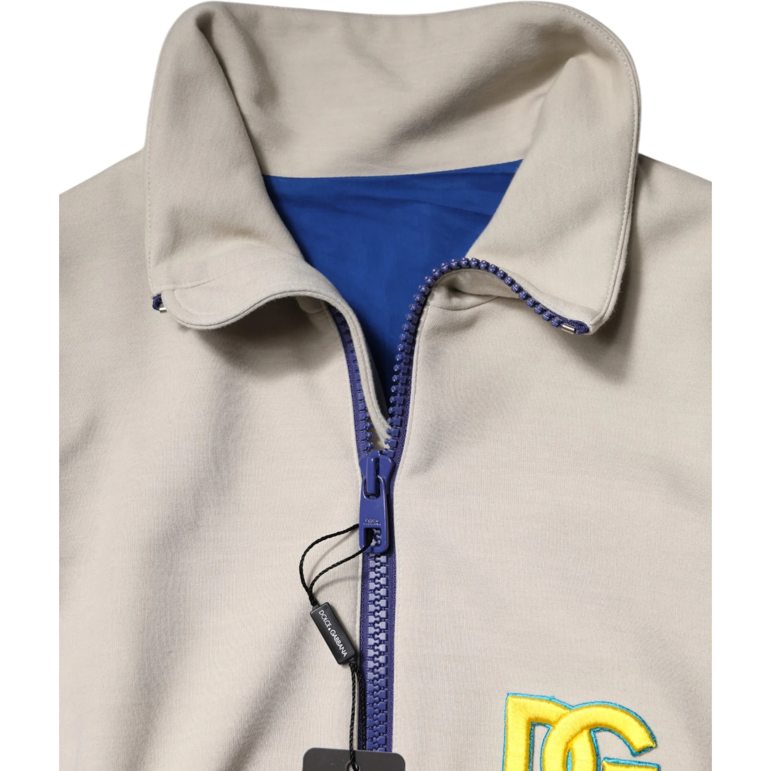 Multicolor Polyester Full Zip Bomber Jacket