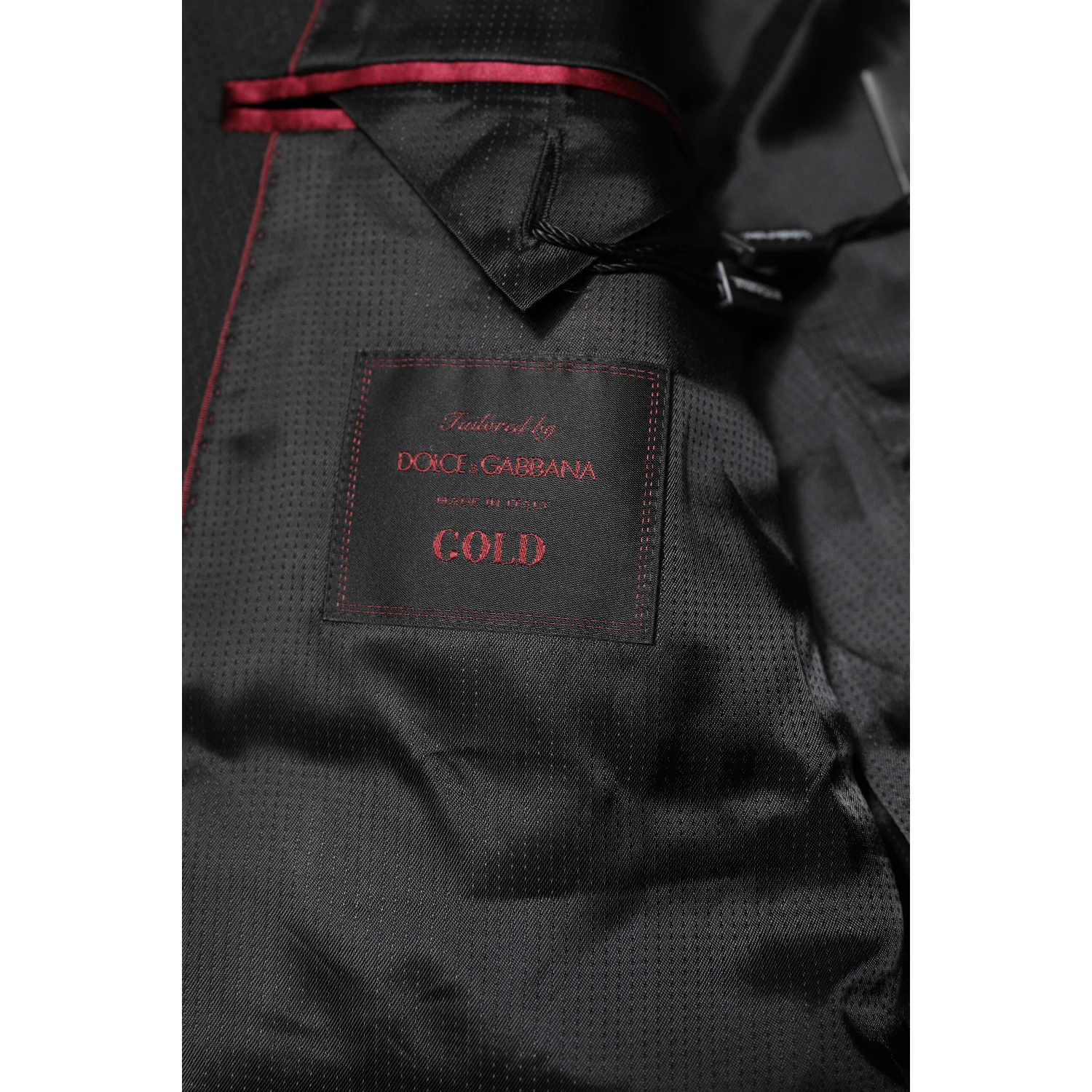Black GOLD Single Breasted Suit Coat Blazer