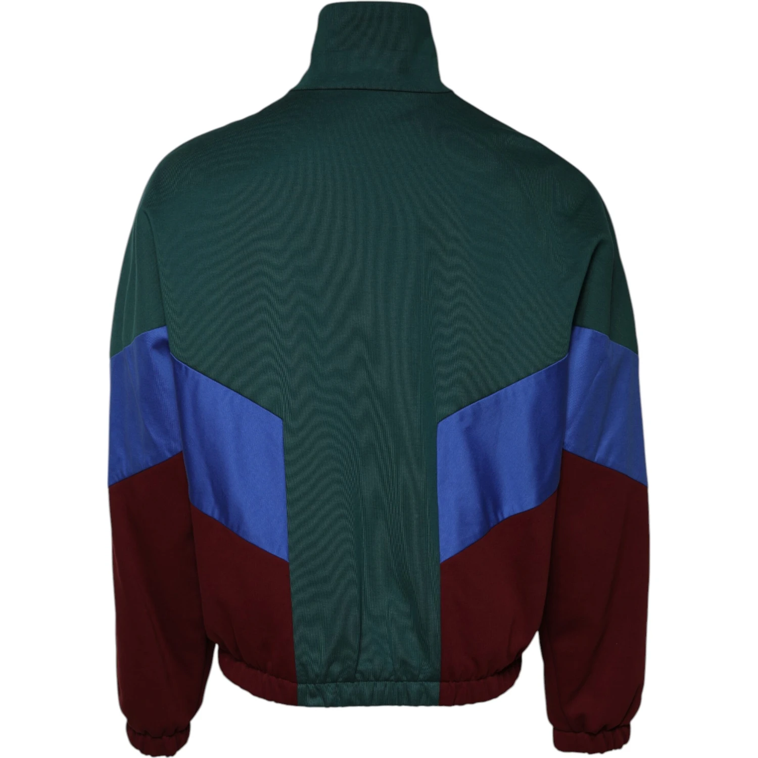 Multicolor Cotton Logo Full Zip Jacket