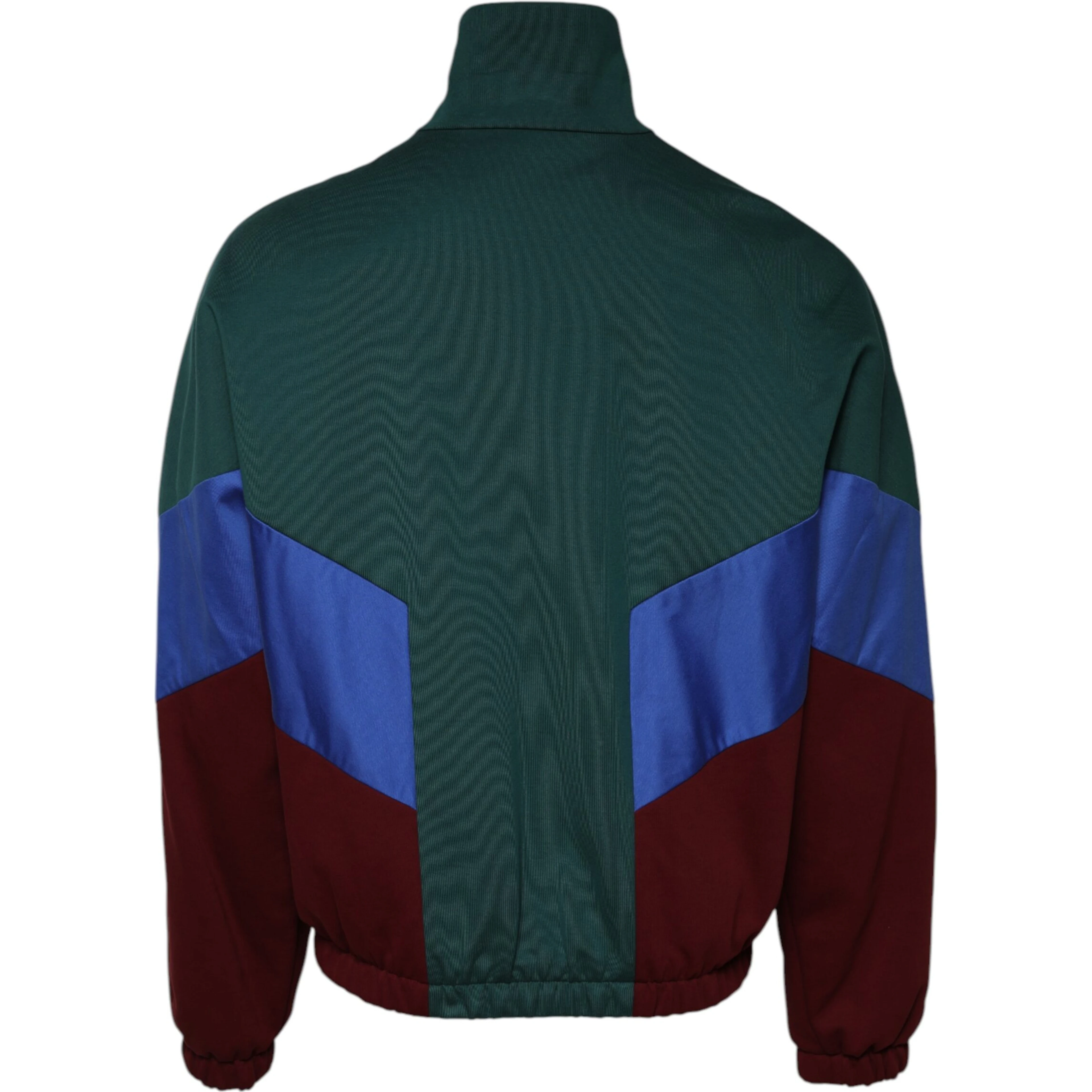 Multicolor Cotton Logo Full Zip Jacket